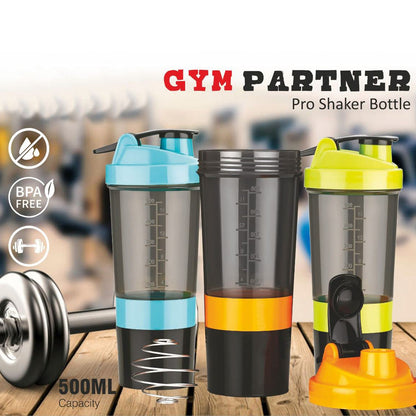 Protein Shake Shaker Bottle – Perfect for Gym Workouts and Fitness