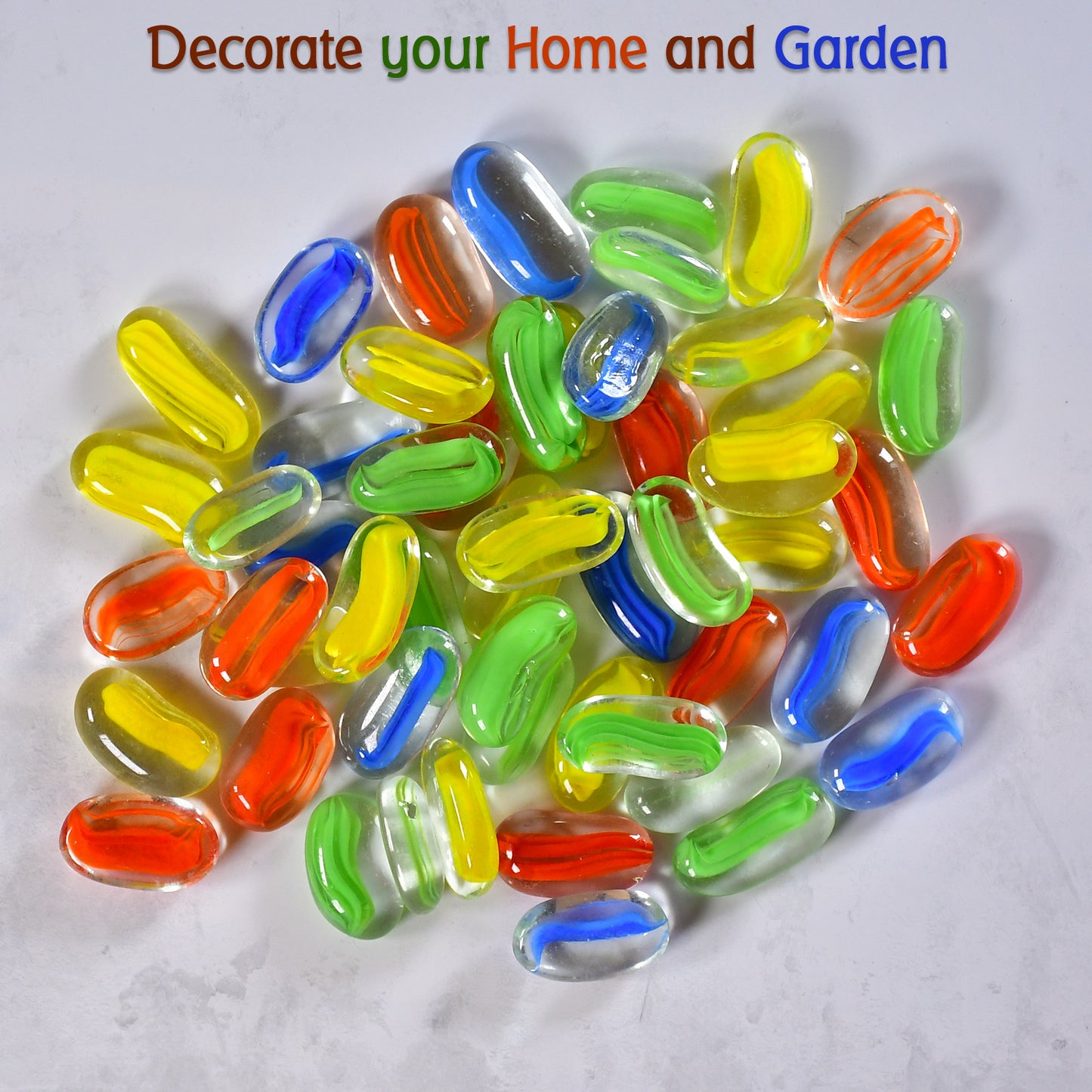 4017 Glass Gem Stone Flat Round Marbles Pebbles For Vase Fillers Attractive Pebbles For Aquarium Fish Tank.