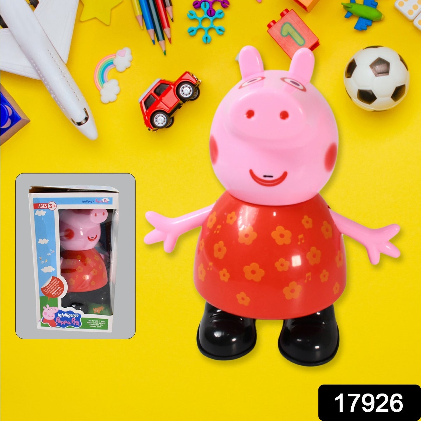 Movable Pig Pretend Play Toy for Kids