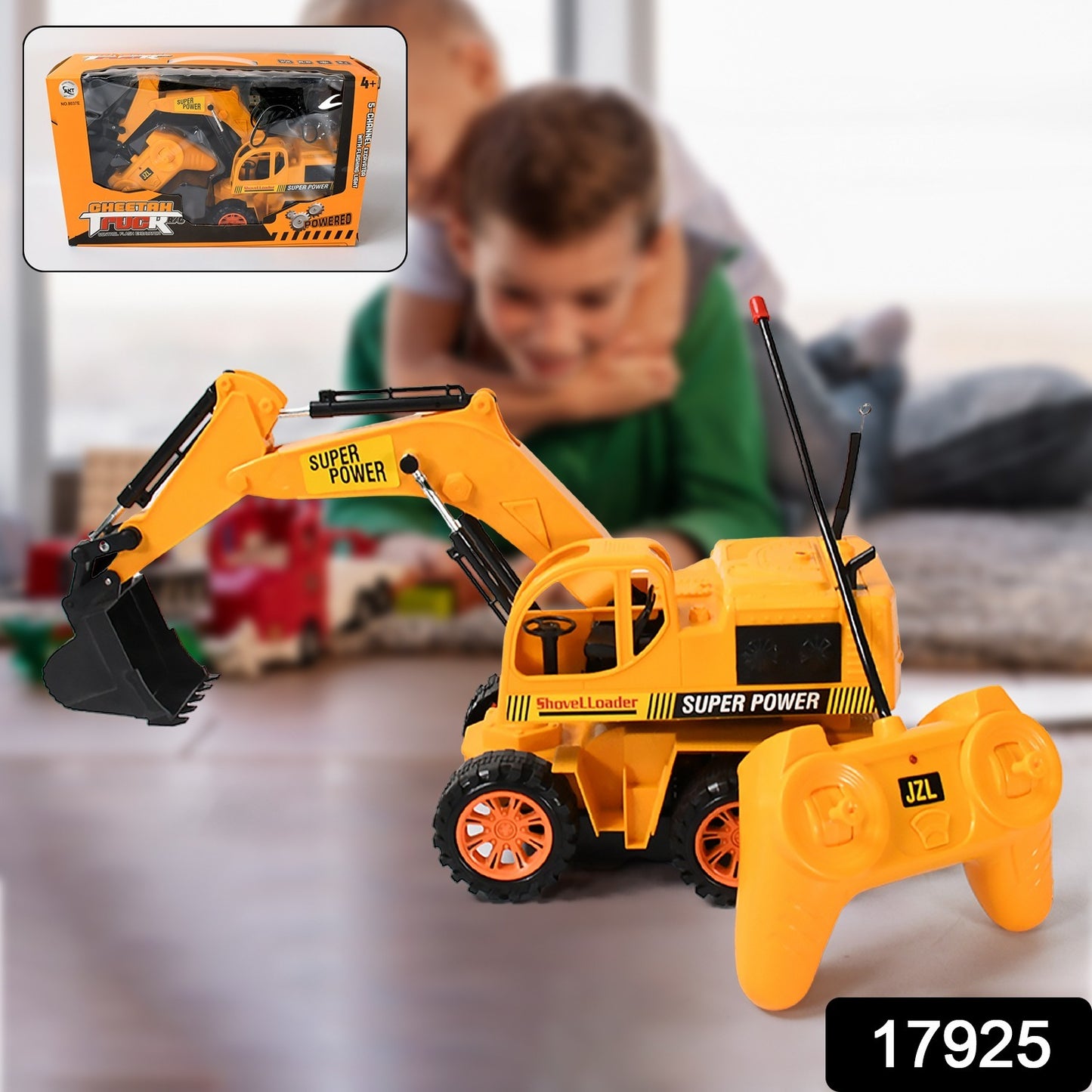 JCB Remote Control Toy Truck for Boys