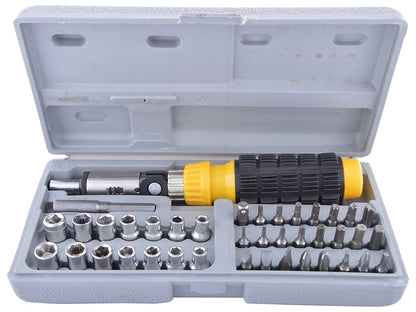 41-Piece Socket and Screwdriver Kit