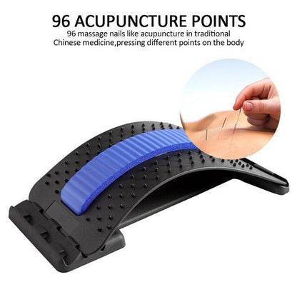 Adjustable Back Stretcher & Posture Corrector for Pain Relief