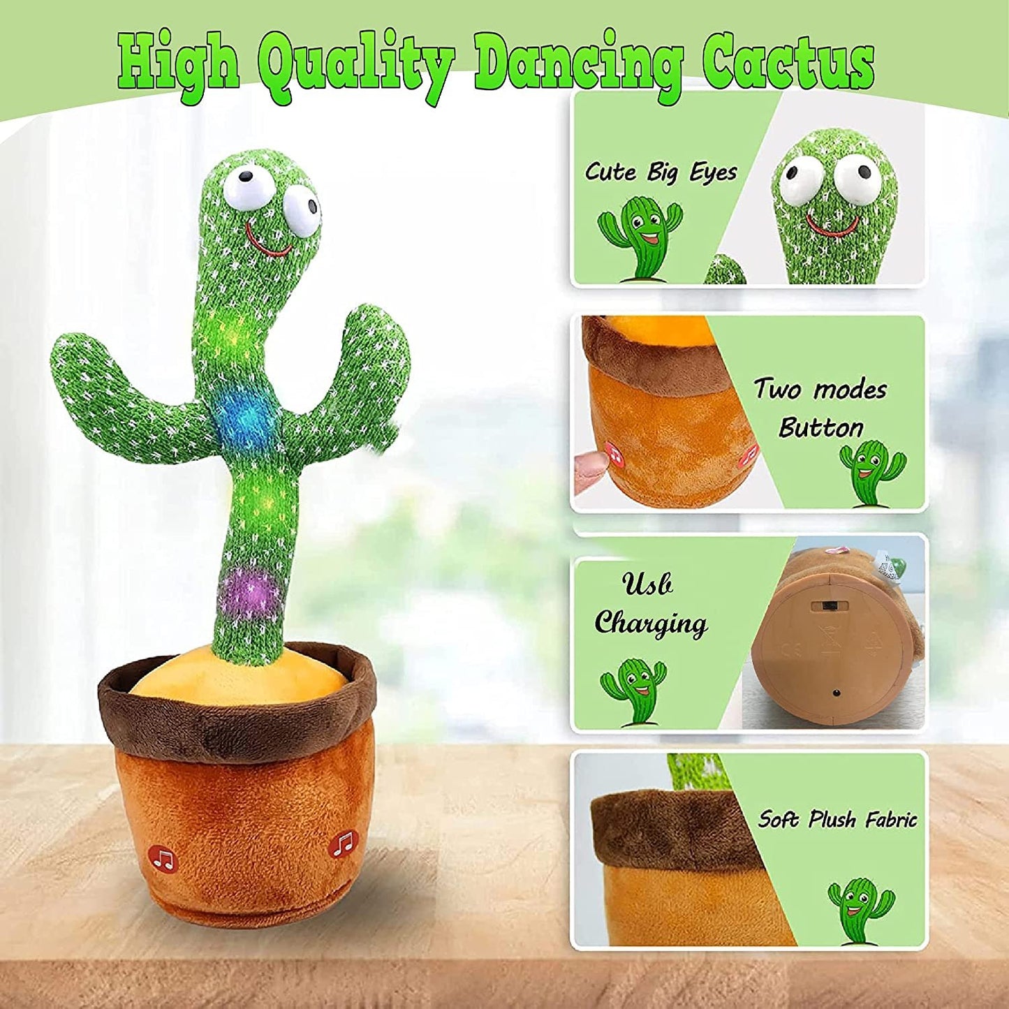 Interactive Dancing Cactus – Fun and Entertaining