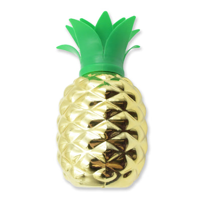 8447 Plastic Pineapple Cups With Straw Pineapple Party Favors Summer Hawaiian And Beach Party Decorations For Kids Adults With Brown Box(1 Pc)