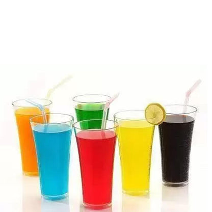 Clear 300ml Juicy Glass Set - 6 Pieces