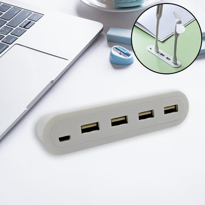 4-in-1 USB Hub for Devices & Charging