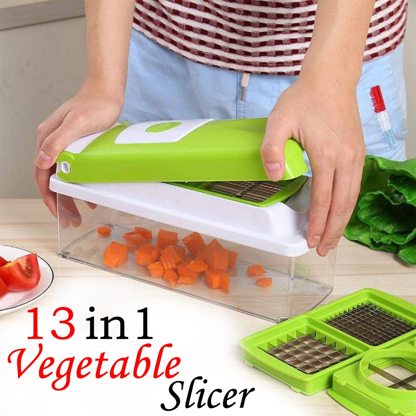 13-in-1 Kitchen Slicer & Chopper