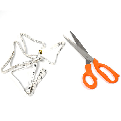 4078 Tailor Scissors And Measuring Tape High Quality Scissor With Flexible Measuring Tape For Tailor  Home Use Scissor