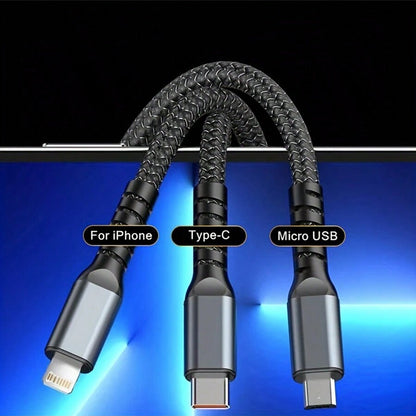 Super Fast 3-in-1 Charger Cable (100W)