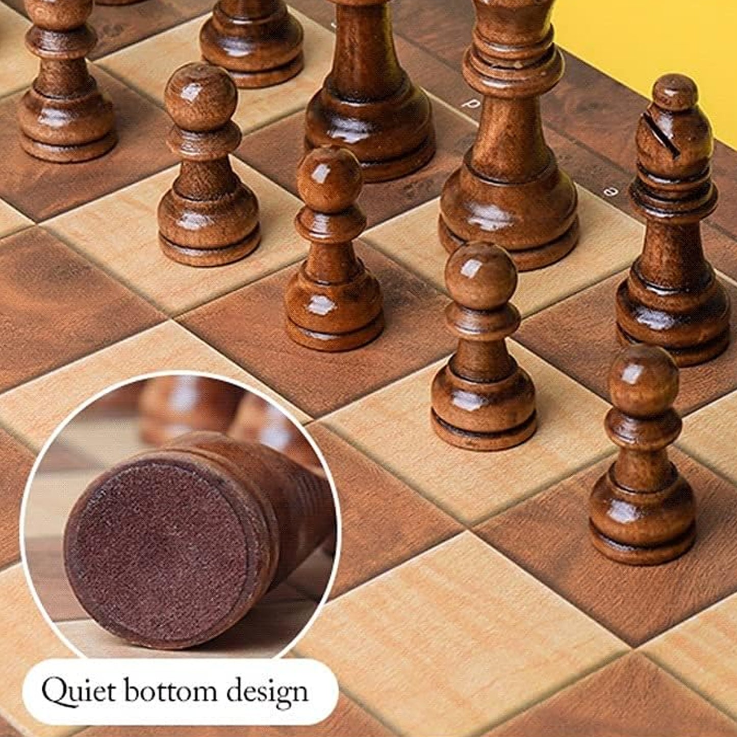 Portable Foldable Chess Set (30x30 cm)