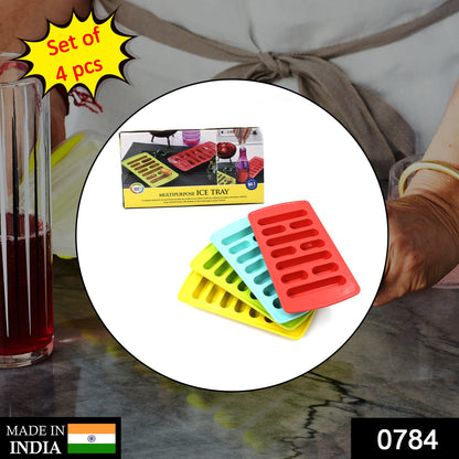 4-Piece Ice Tray for Home Use