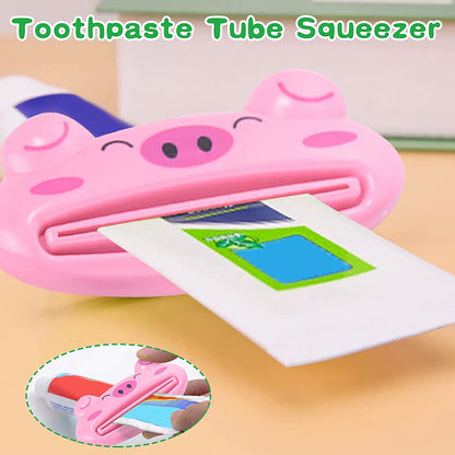 4876 Toothpaste Tube Squeezer 3.5inch Animal Toothpaste Squeezer Tube Squeezer Toothpaste Clip For Extruding Toothpaste Facial Washing Milk Tomato Sauce And Other Tubular Items ( 1 Pc )