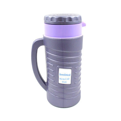 Thermos Insulated Flask Or Hot Kettle  Plastic Innner Steel Insulated Tea Kettle Hot And Cold Premium Tea Kettle Kettle  Easy To Carry  Leak Proof  Tea Jug  Coffee Jug  Water Jug  Hot Beverag (1200 Ml 1700ml )