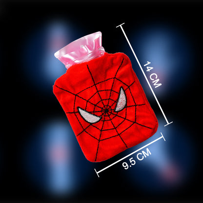 Pain Relief Hot Water Bag with Spiderman Cover