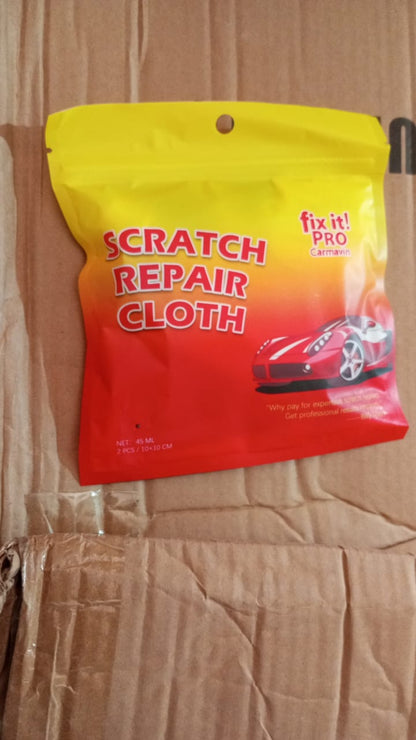 Easy Car Scratch Repair Kit - Nano Cloth & Solution