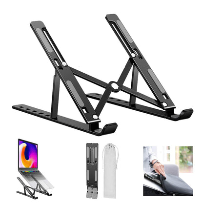 Adjustable Laptop Stand with Foldable Legs