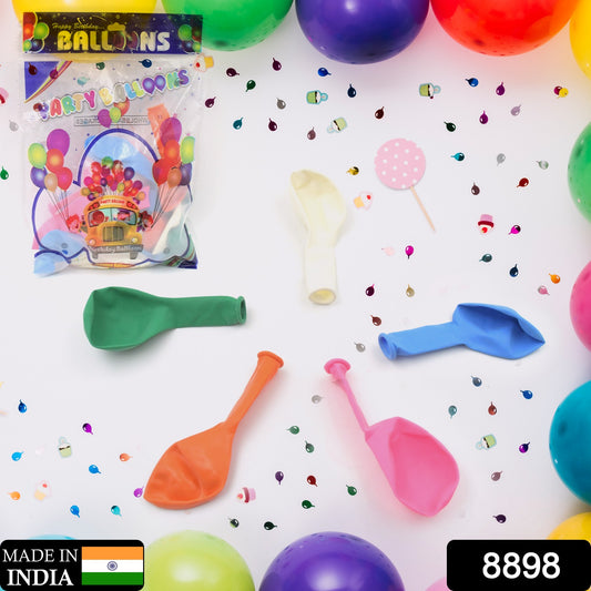 24 Multicolor Balloons for Kids' Birthday & Celebrations