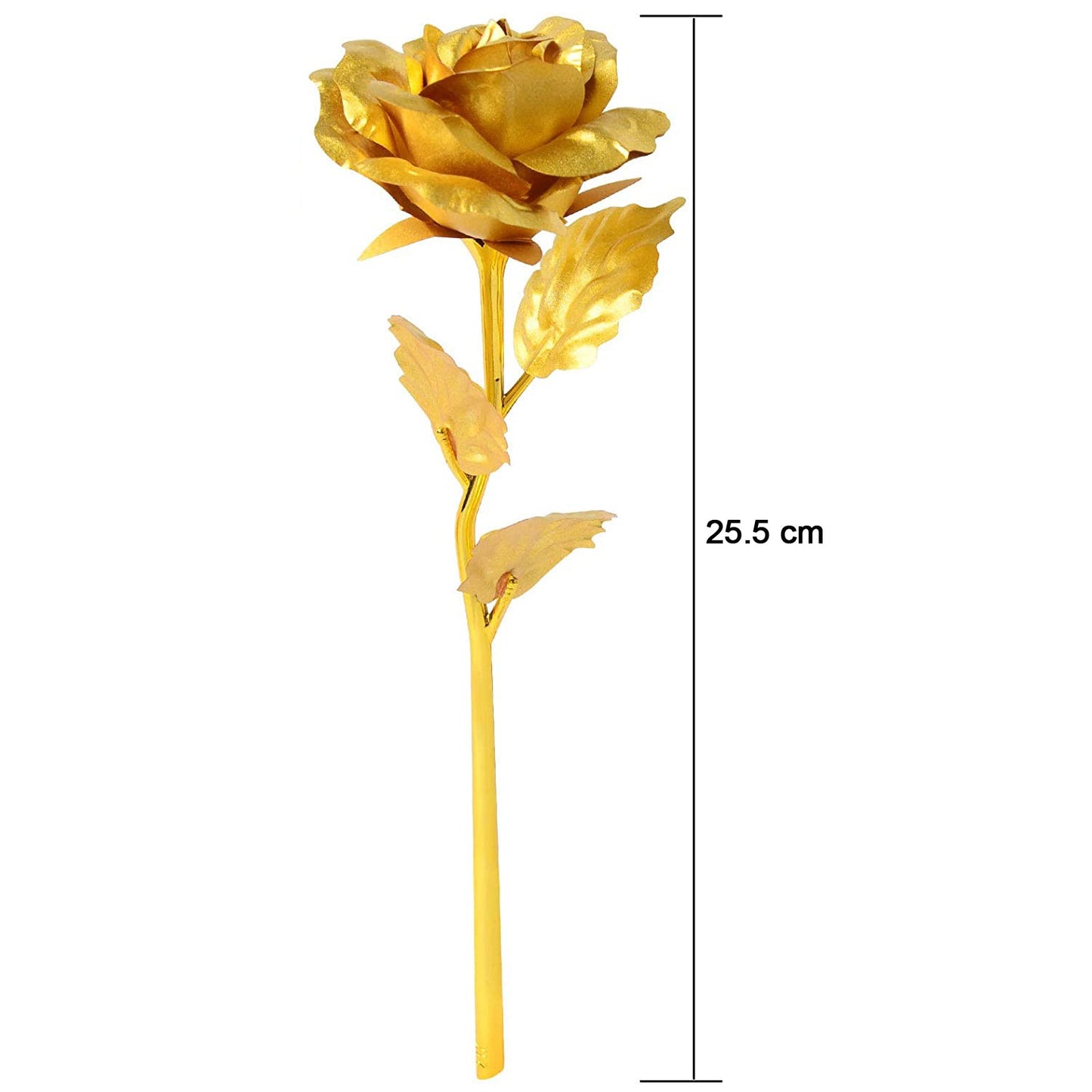 0879 B Golden Rose Used In All Kinds Of Places Like Household Offices Cafes Etc. For Decorating And To Look Good Purposes And All.