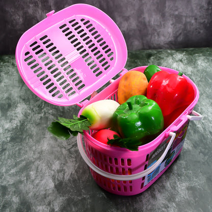 Compact Storage Basket for Picnic