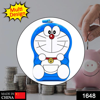 Cartoon Character Metal Piggy Bank for Kids