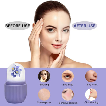 Purple Beauty Ice Roller for Face & Eyes