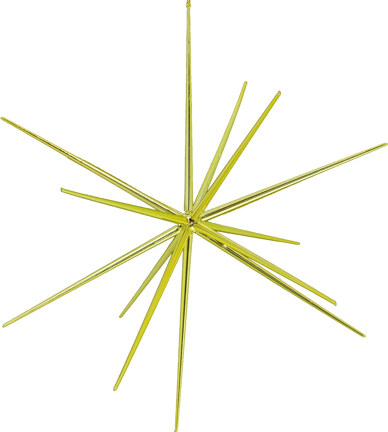 3d Gold Star Hanging Decoration Star Acrylic Look  Hanging Luminous Star For Windows Home Garden Festive Embellishments For Holiday Parties Weddings Birthday Home Decoration ( Big  Medium Small )