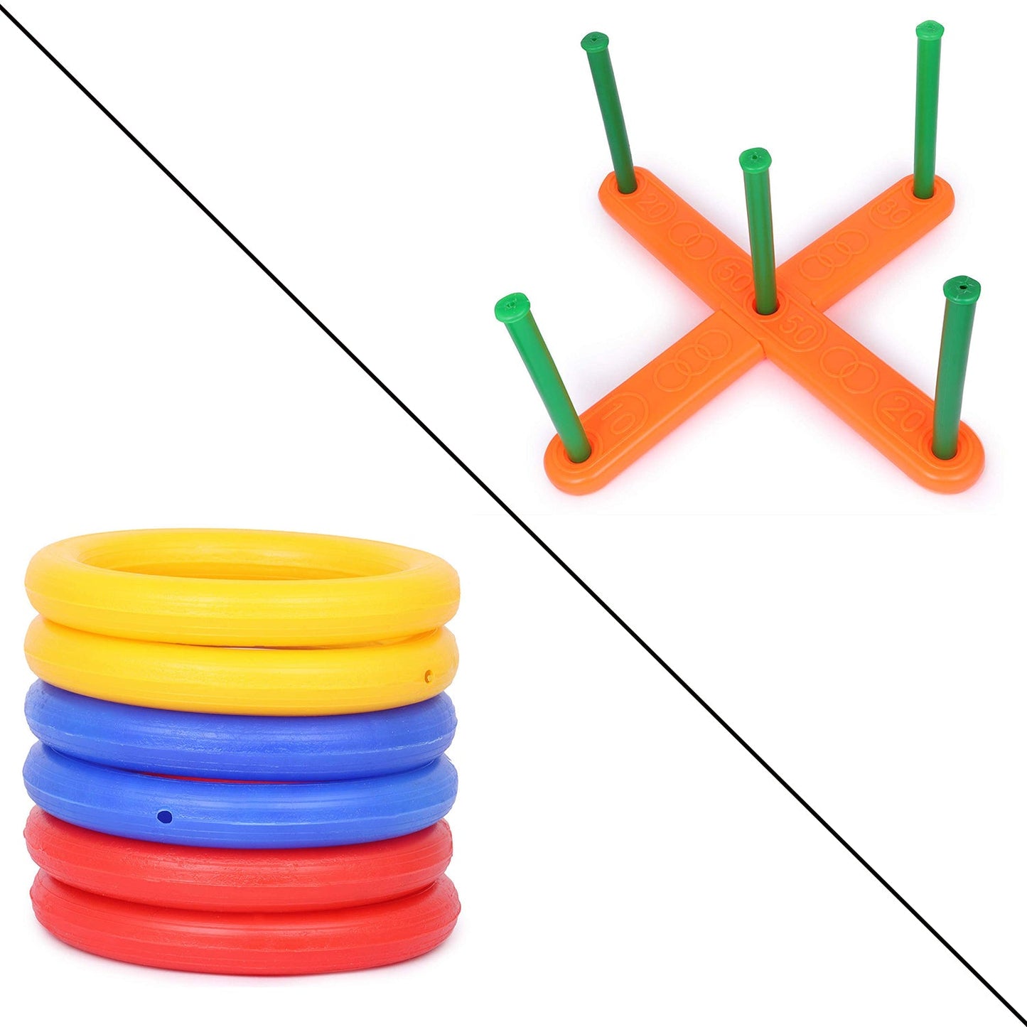 13-Piece Ring Toss Game – Perfect for Kids & Family Fun