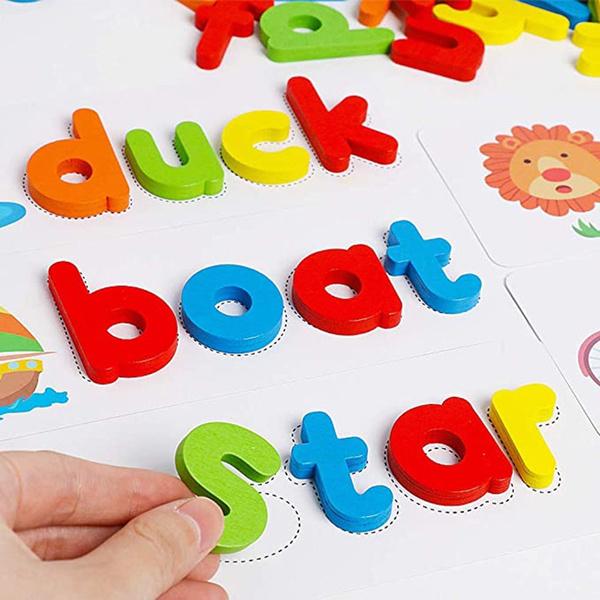 Magnetic Letters for Spelling Practice