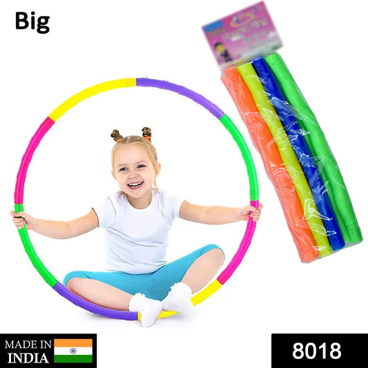 Durable Interlocking Hula Hoop – Ideal for Home Workouts