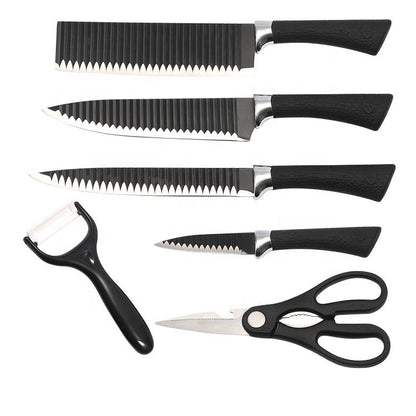 Stainless Steel Knife & Kitchen Tool Set (6-Piece)