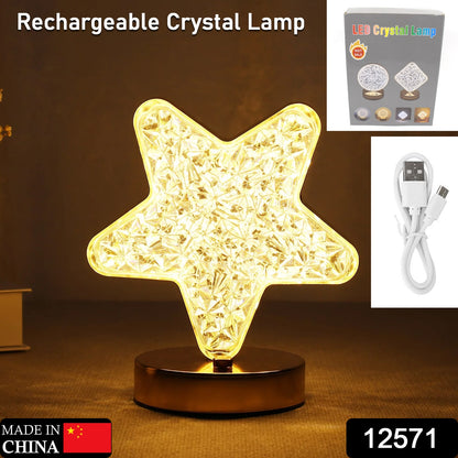 Dimmable Star Crystal Lamp for Bedroom & Living Room