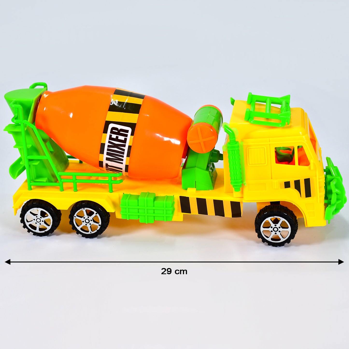 Pushback Cement Mixer Truck Toy for Children