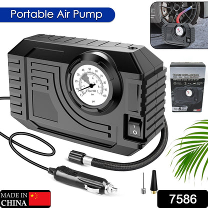 Multi-Use Air Pump for Tires, Bikes & More