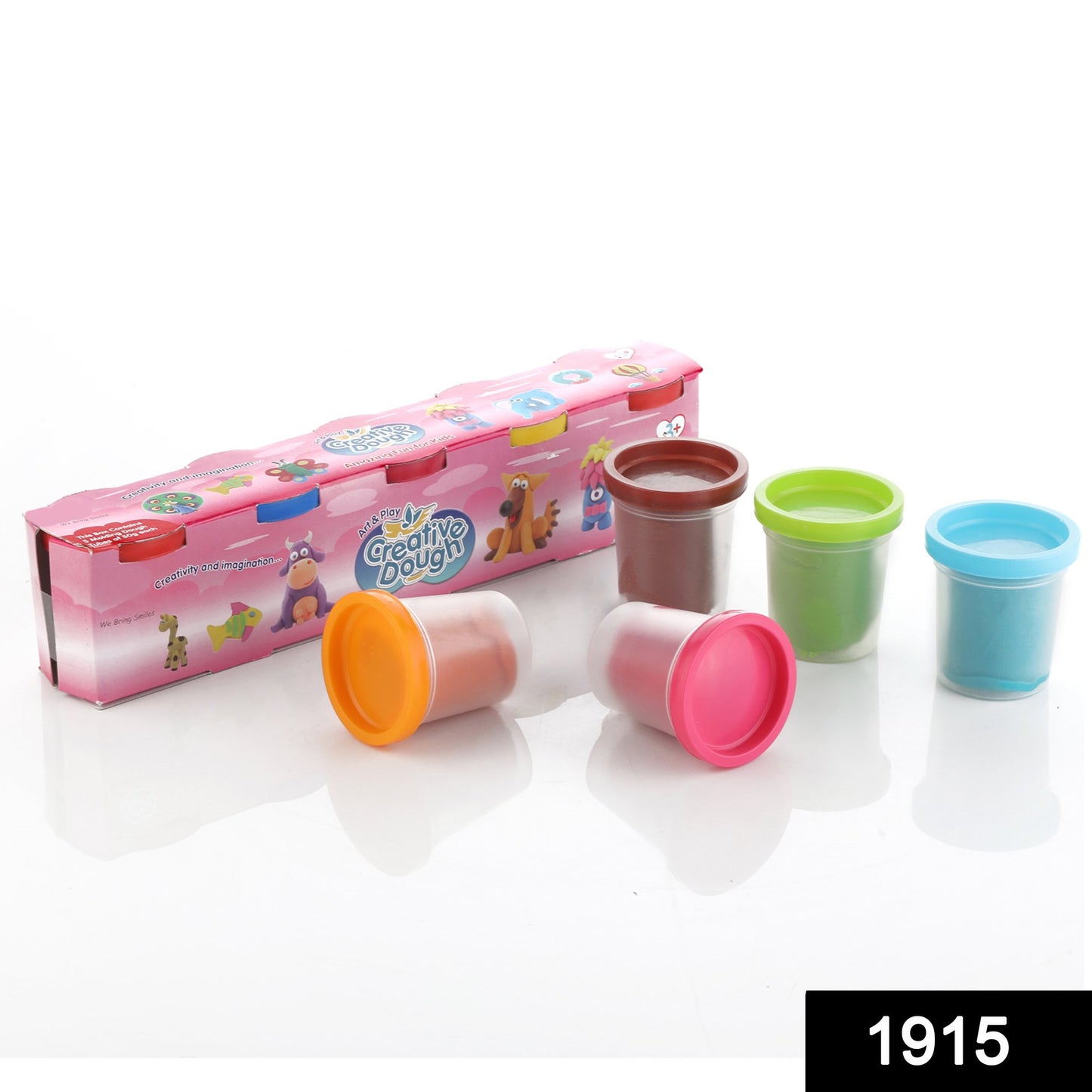 Colorful Non-Toxic Dough Clay Set (Pack of 5)