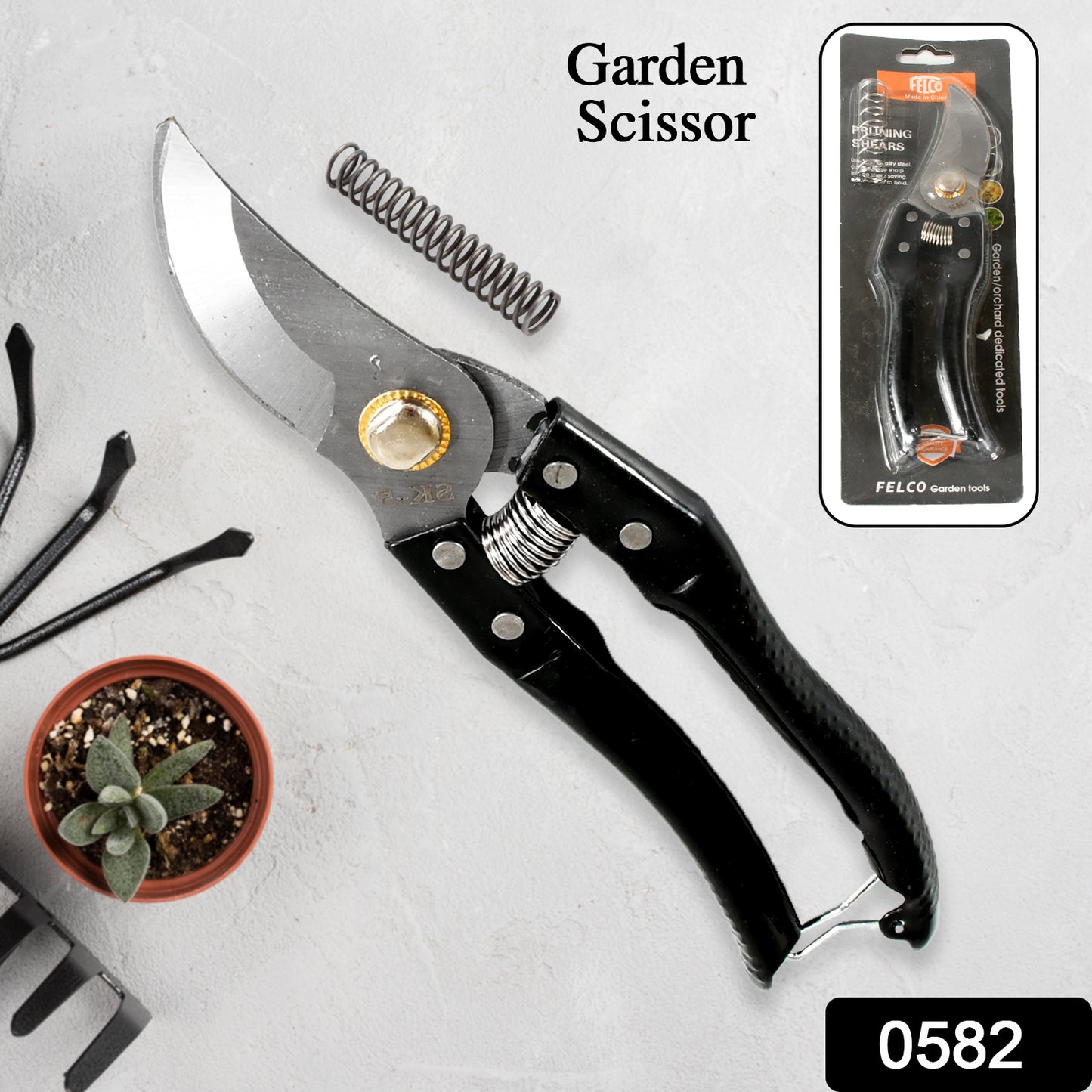 582 Garden Shears Pruners Scissor