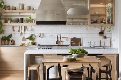 “The Minimalist Kitchen: Arrange and Simplify Your Cooking Area”